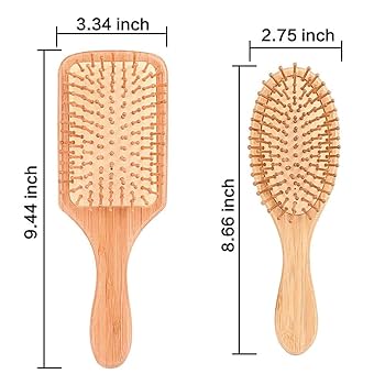 Wooden Hair Brush ( square shape)