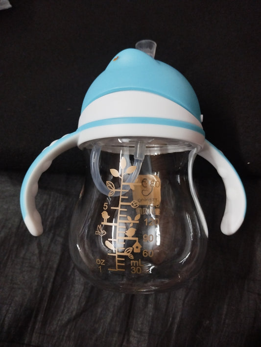 Baby Training cup with straw ( BPA Free)