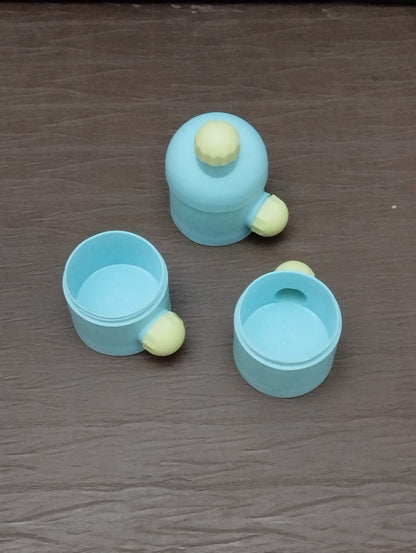 Baby formula milk container and food storage box