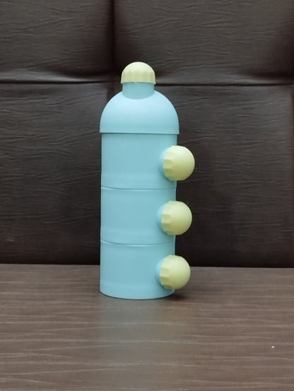 Baby formula milk container and food storage box