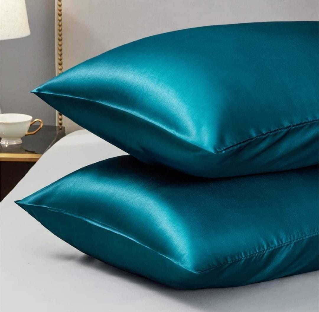Silk pillow covers ( pack of 2)