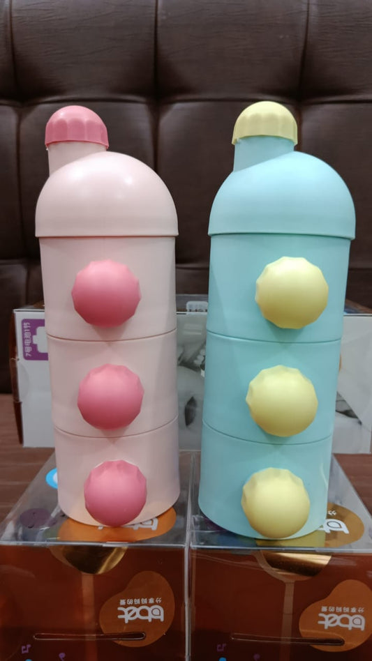 Baby formula milk container and food storage box