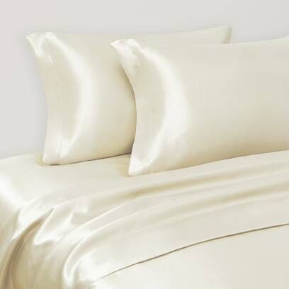 Silk pillow covers ( pack of 2)