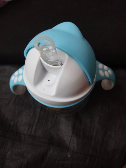Baby Training cup with straw ( BPA Free)