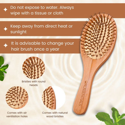 Wooden Hair Brush
